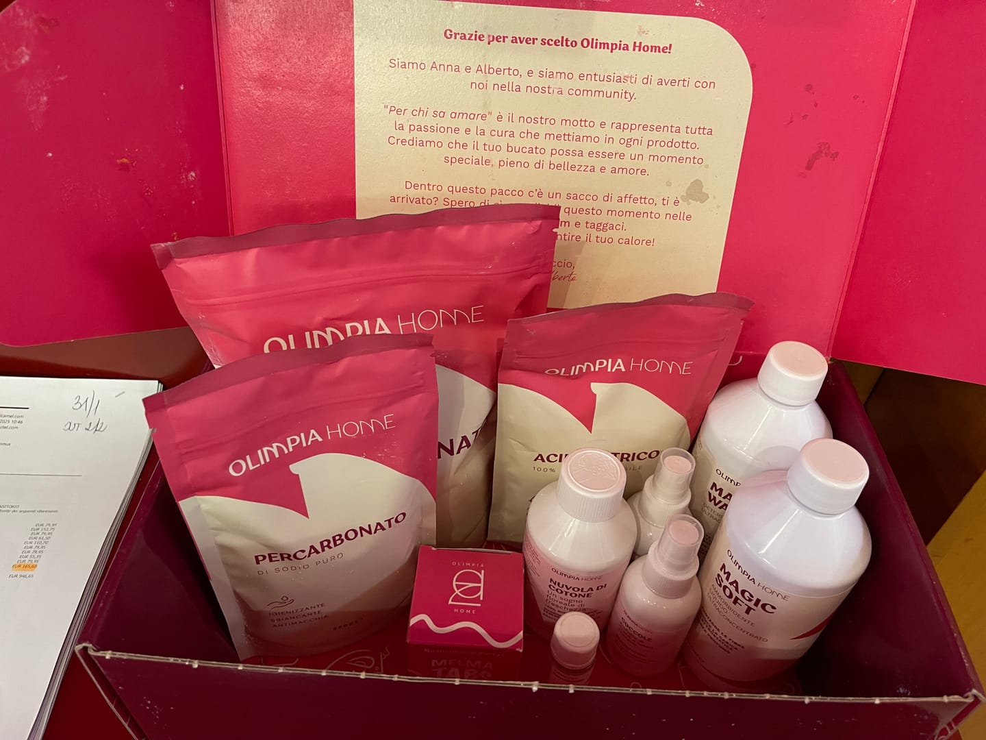 Customer photo review of Coccole - Profuma di Ricordi e Teneri Momenti