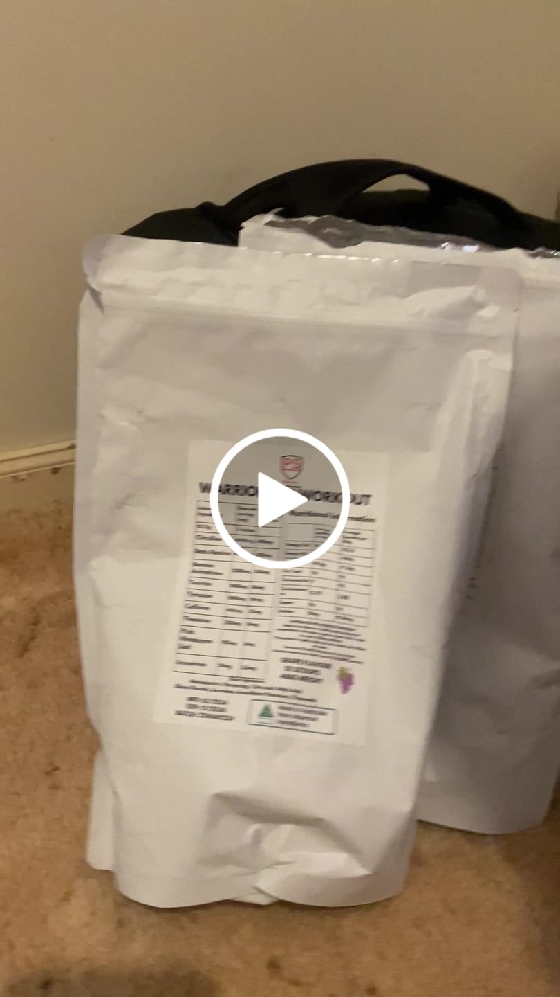 Customer video review of Warrior High-Stimulant Pre-workout
