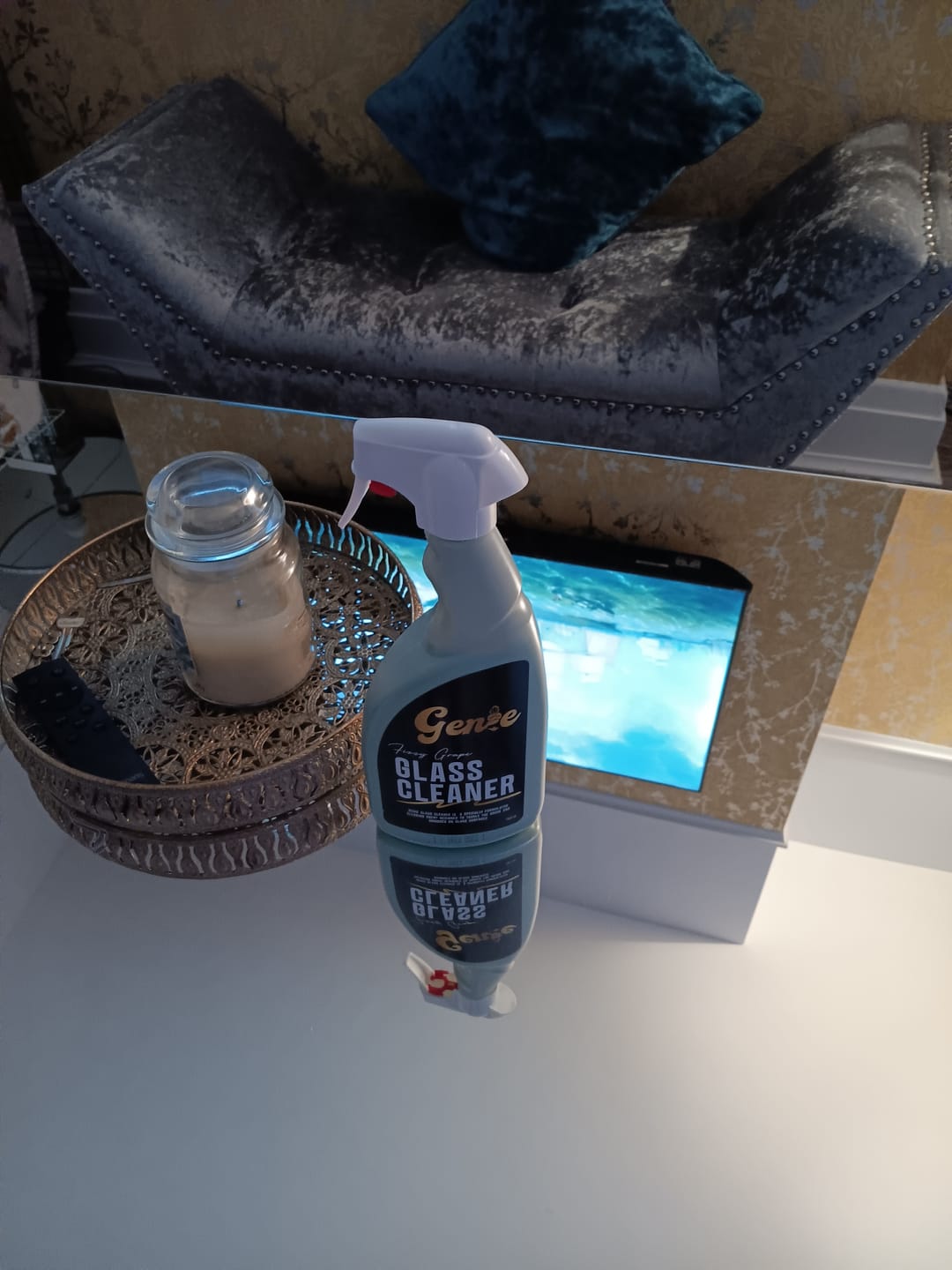 Customer photo review of Shower and Glass Cleaner