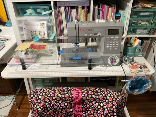 Customer photo review of Sew Steady Sewing Machine Extension Table