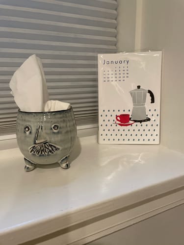 Customer photo review of 2025 Letterpress Calendar