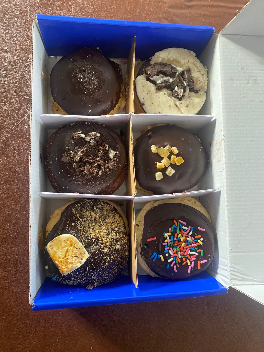 Customer photo review of The Baked Choccy Box