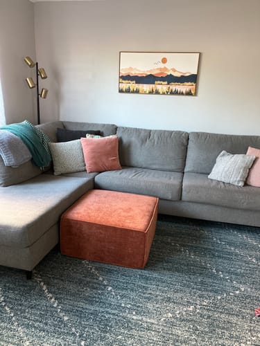 Customer photo review of M1 Ottoman Sofa Seat