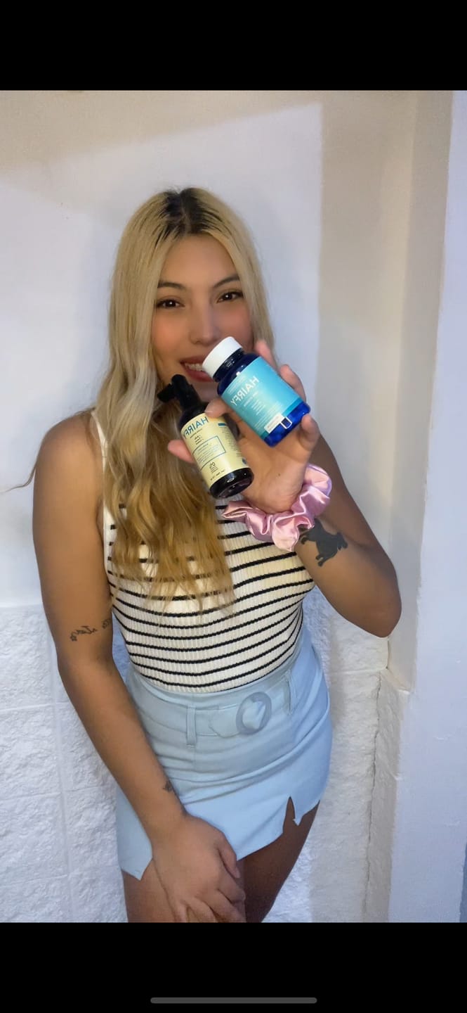 Customer photo review of Vitaminas Hairfy