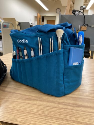 Customer photo review of Soolla® Studio Bag, Aquamarine