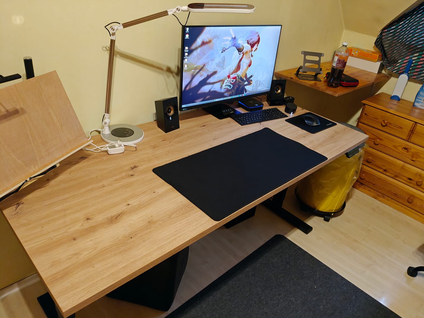 Customer photo review of Maidesite T2 Pro Plus - Tischgestell Elektrisch Höhenverstellbar