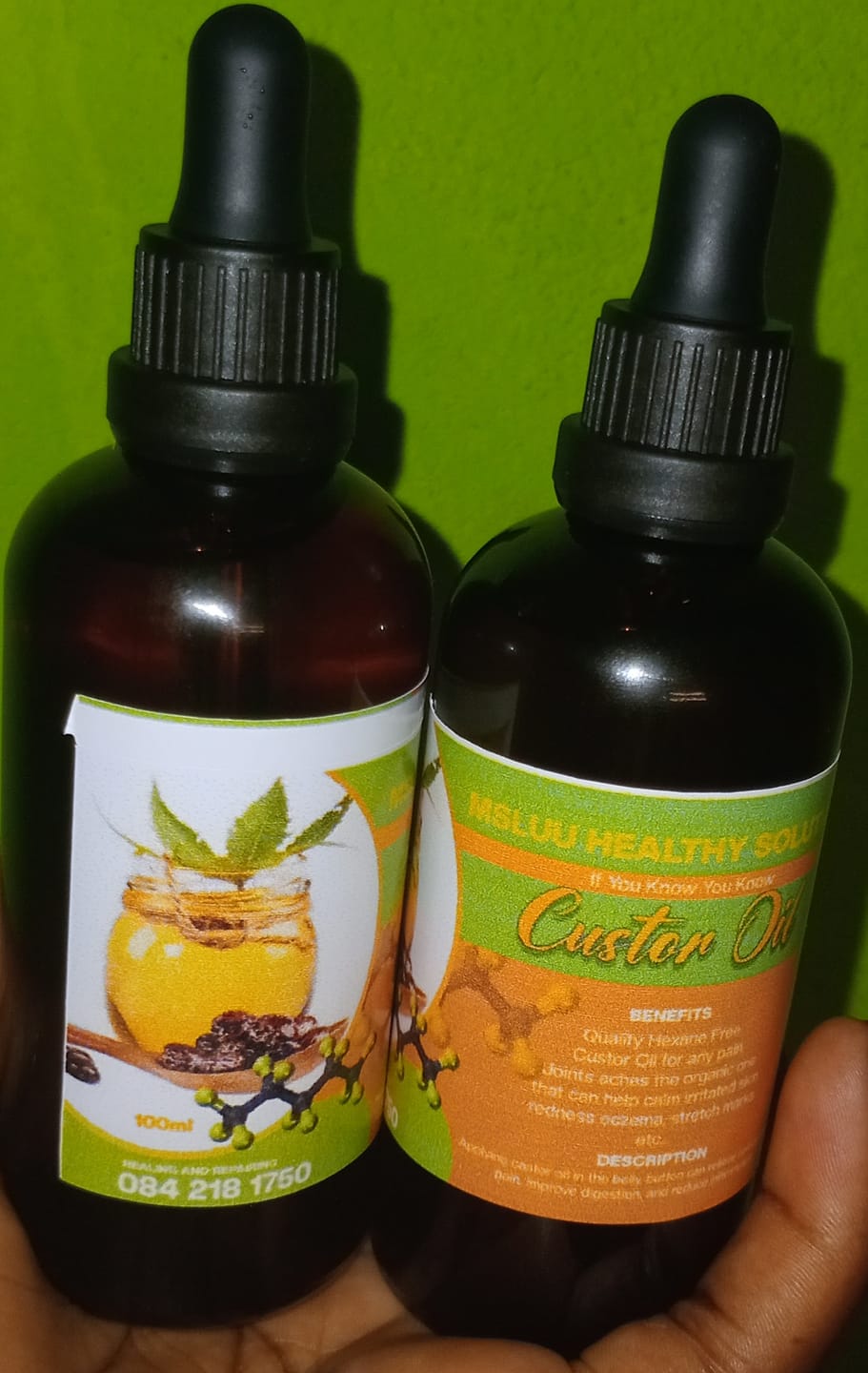 Customer photo review of Pipette Dropper Cap (18 mm) - For 100 ml  Glass Bottle