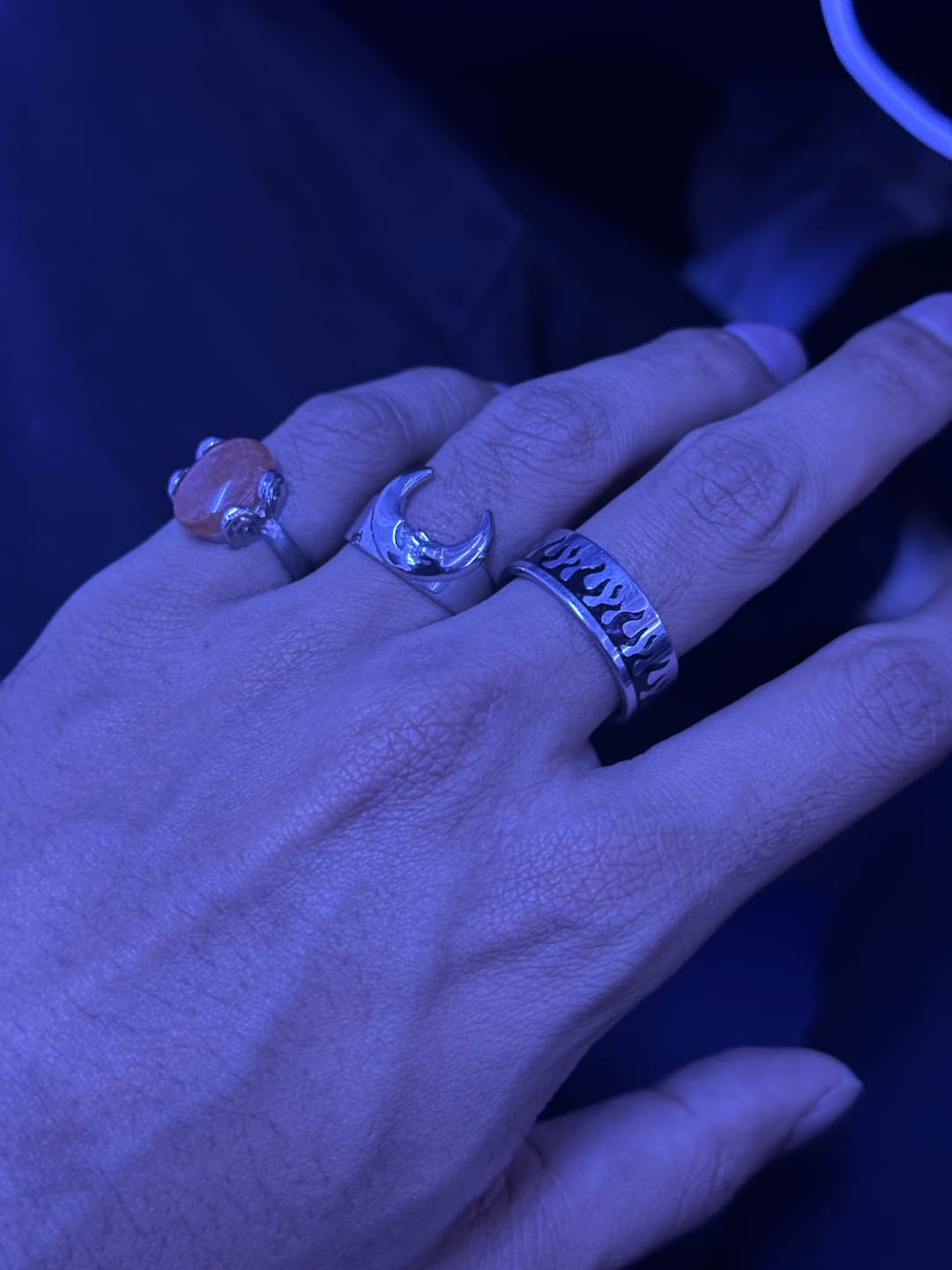 Customer photo review of LUNA THE LUNATIC LUNAR RING
