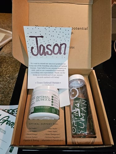 Customer photo review of Optimal Human