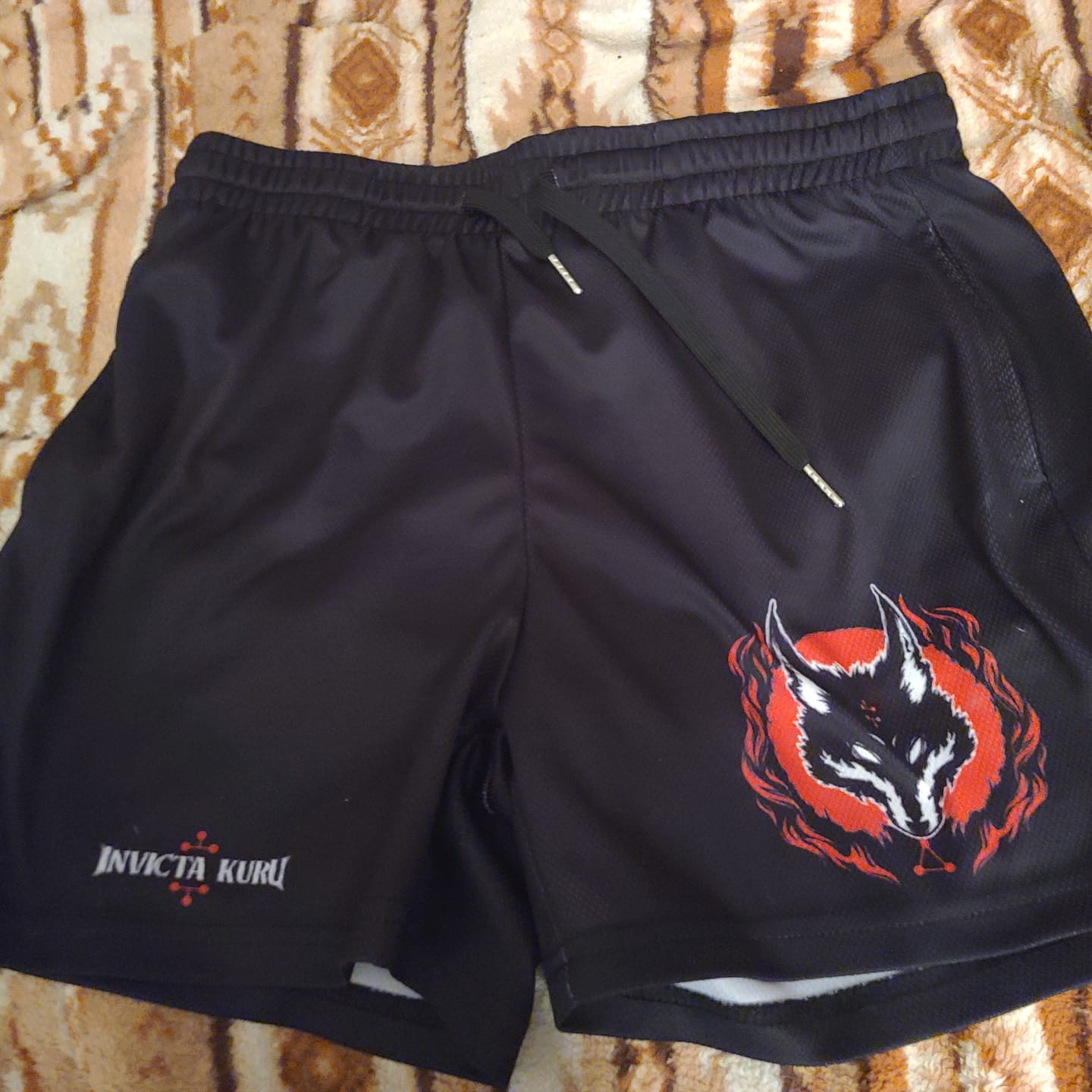 Customer photo review of Divine Hound Shorts