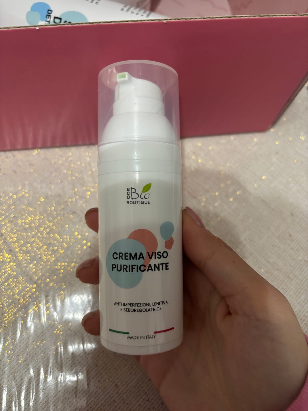 Customer photo review of Crema Viso Purificante