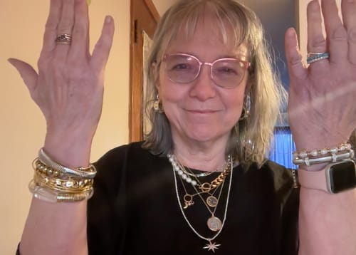 Customer photo review of Dottie 8mm Waterproof Bracelet