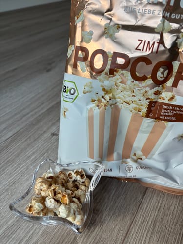 Customer photo review of Bio Popcorn Zimt