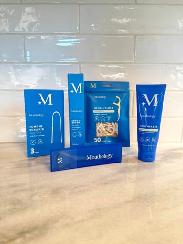 Customer photo review of Mouthology Fluoride-Free Toothpaste