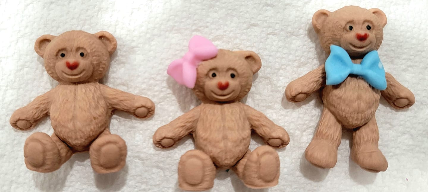 Customer photo review of Mini Cuddly Teddy Bear Mold
