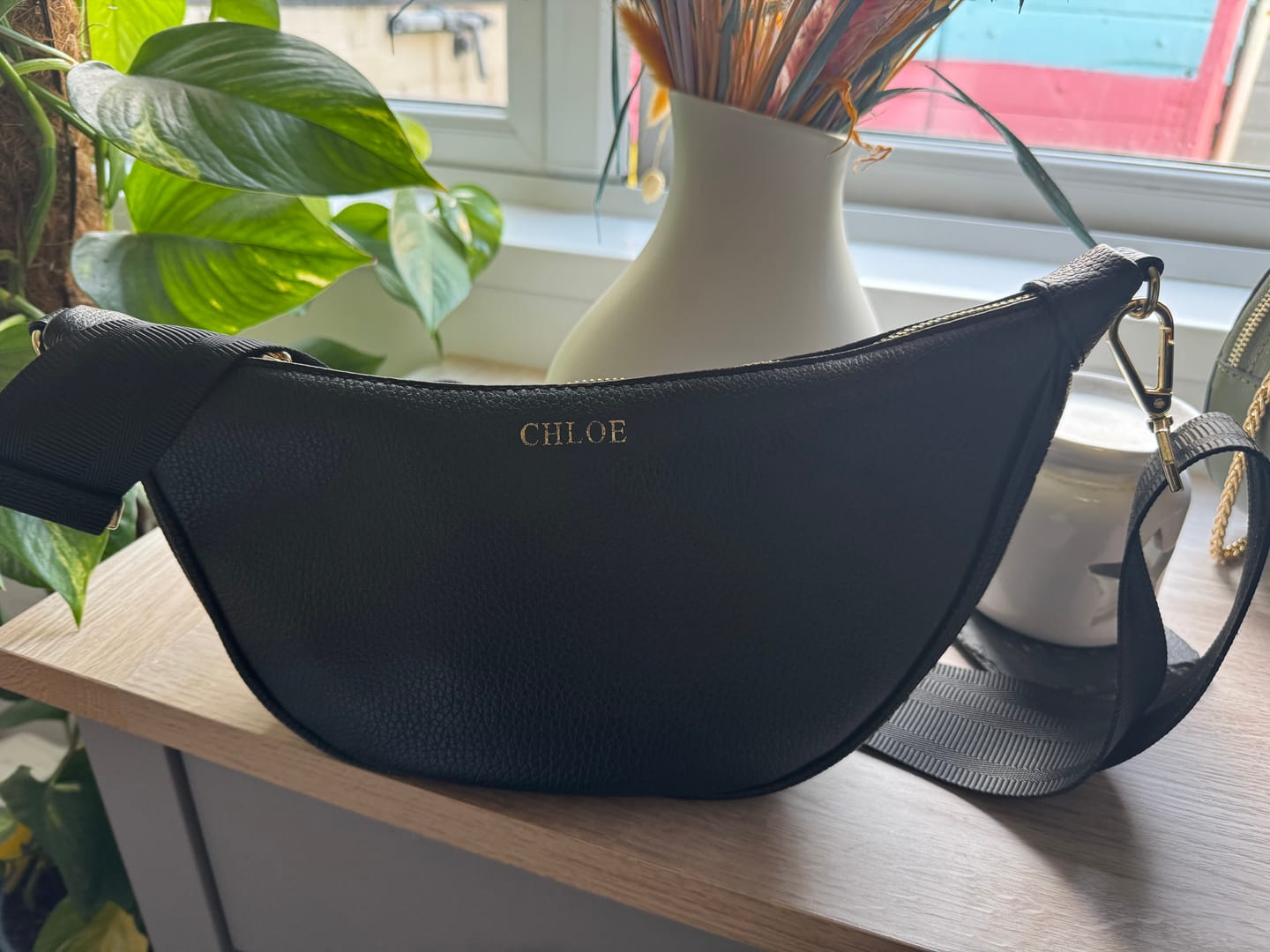 Customer photo review of The Fleur Hip Bag