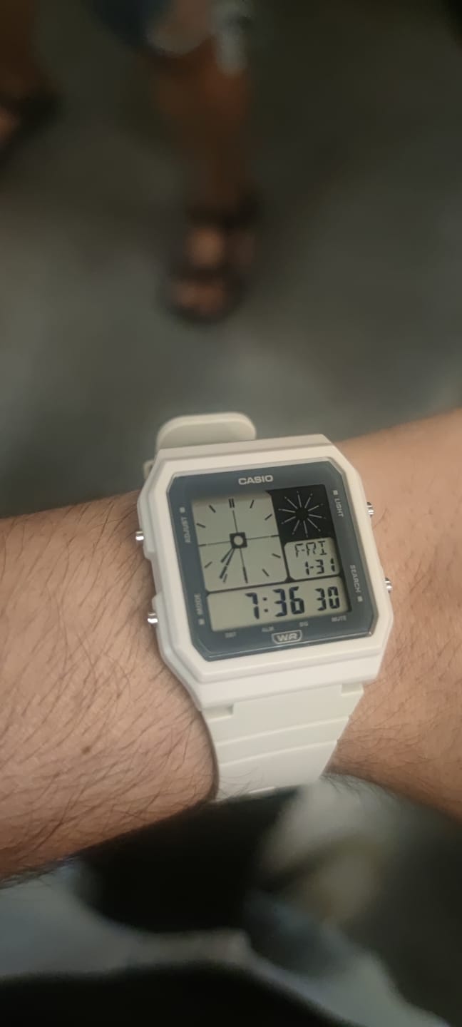 Customer photo review of Reloj Casio Vintage LF-20W-8ADF Twin-Graph Reissue Resina