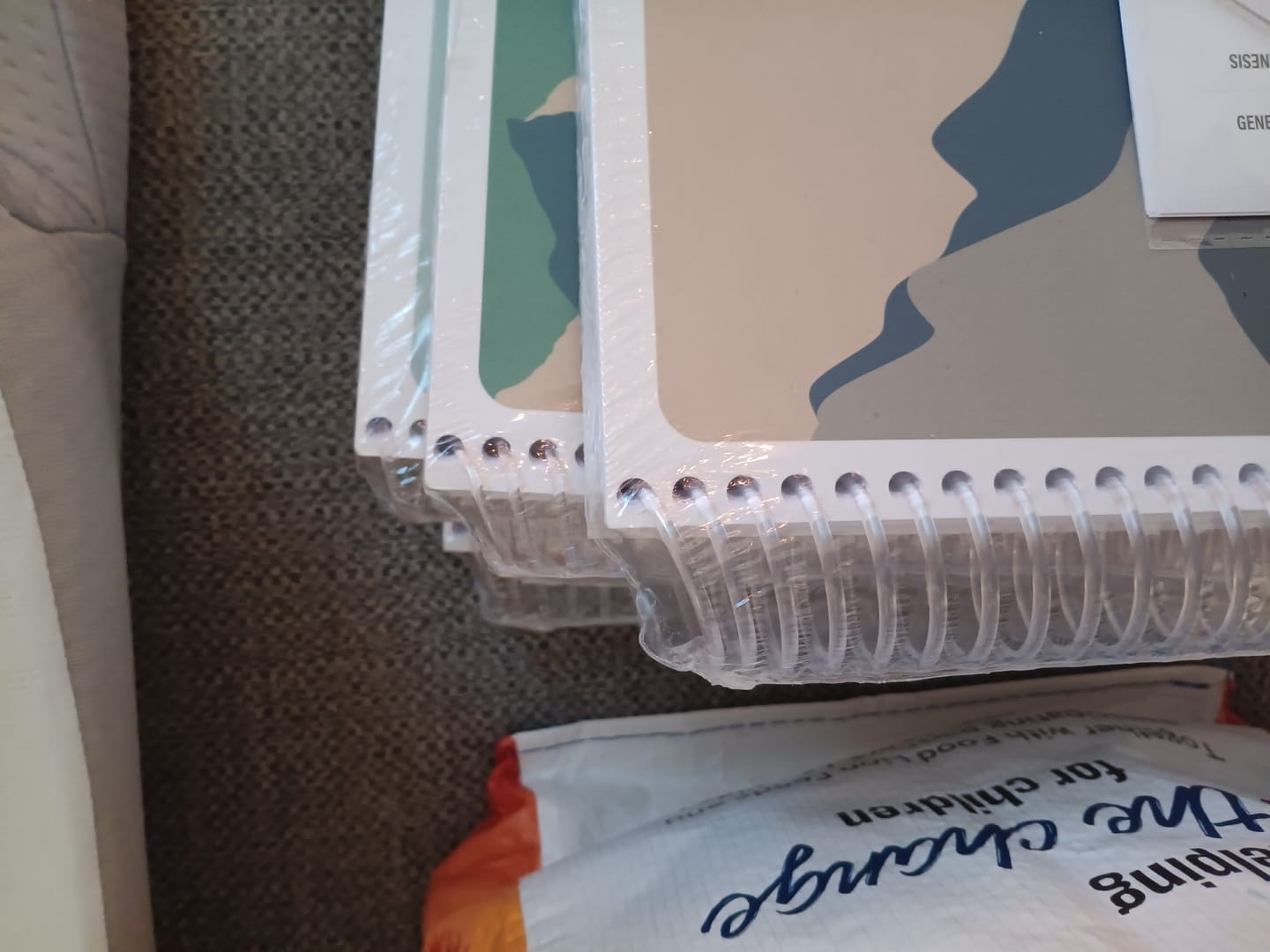 Customer photo review of Spiral Bible™ Tabs