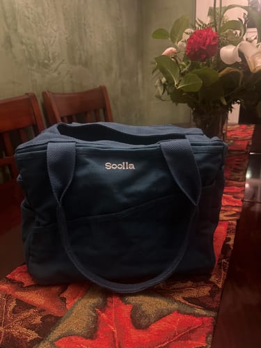 Customer photo review of Soolla® Studio Bag, Aquamarine