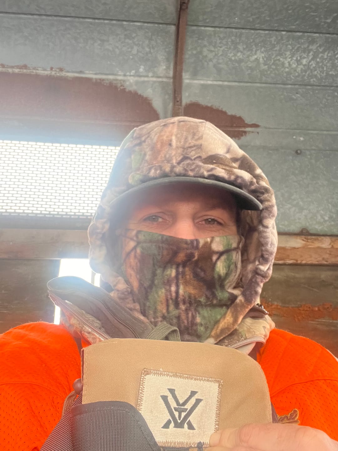 Customer photo review of Fleece Hood