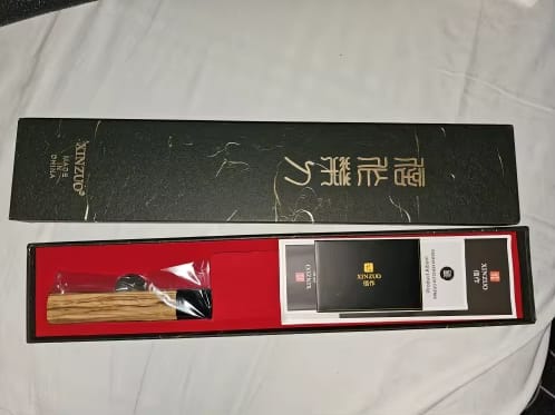 Customer photo review of XINZUO 8.5" (215MM) Sobokuna Series Bunka