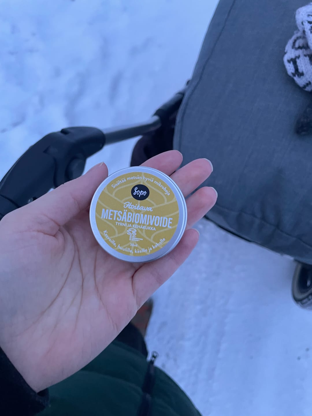 Customer photo review of Metsäbiomivoide Matkakoko - 3 vaihtoehtoa