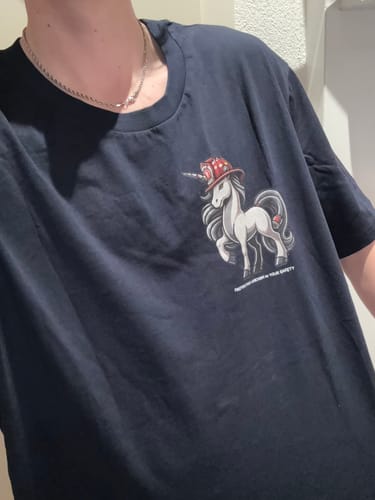 Customer photo review of THEY SEE ME ROLLIN - Premium T-Shirt