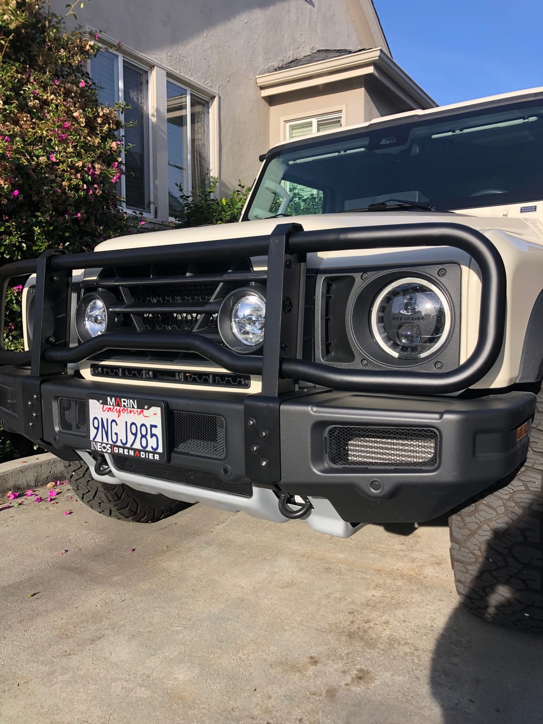 Customer photo review of Ineos Grenadier Bull Bar