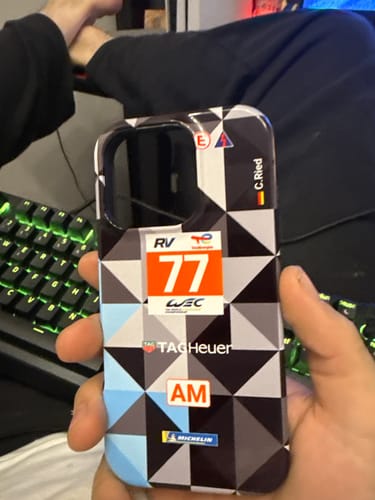 Kundenbewertung mit Foto zu 911 RSR Dempsey Proton 24h 2022 Livery - Individuelle Premium Hülle für iPhone