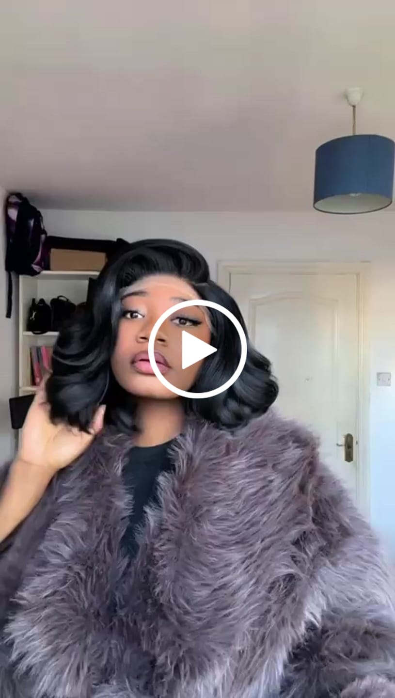 Customer video review of Bobbi Boss Synthetic 13"X7" Hand Tied Glueless Lace Wig - MLF602 NATALIA