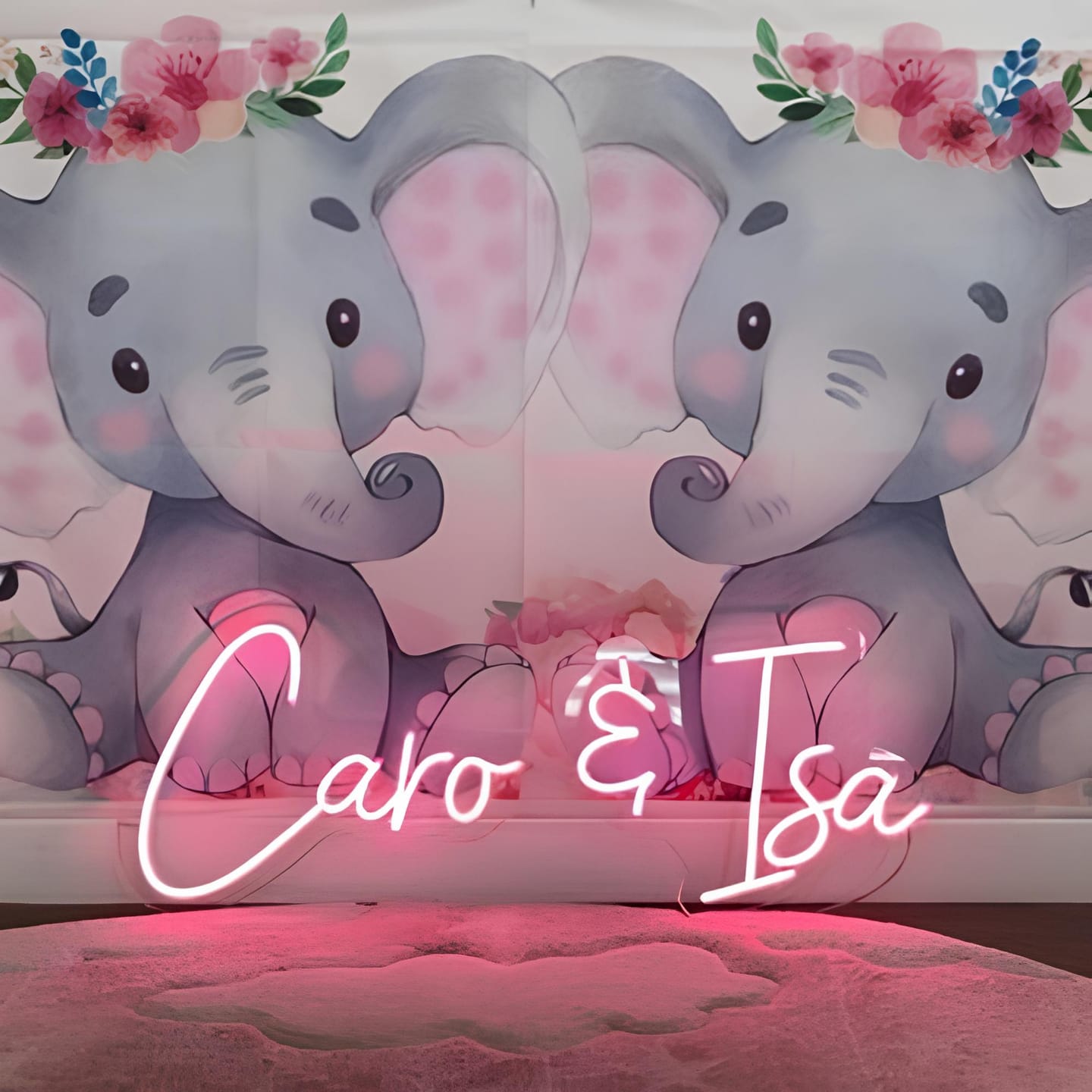 Customer photo review of Custom Made Neon Signs Bring Your Imagination to Life
