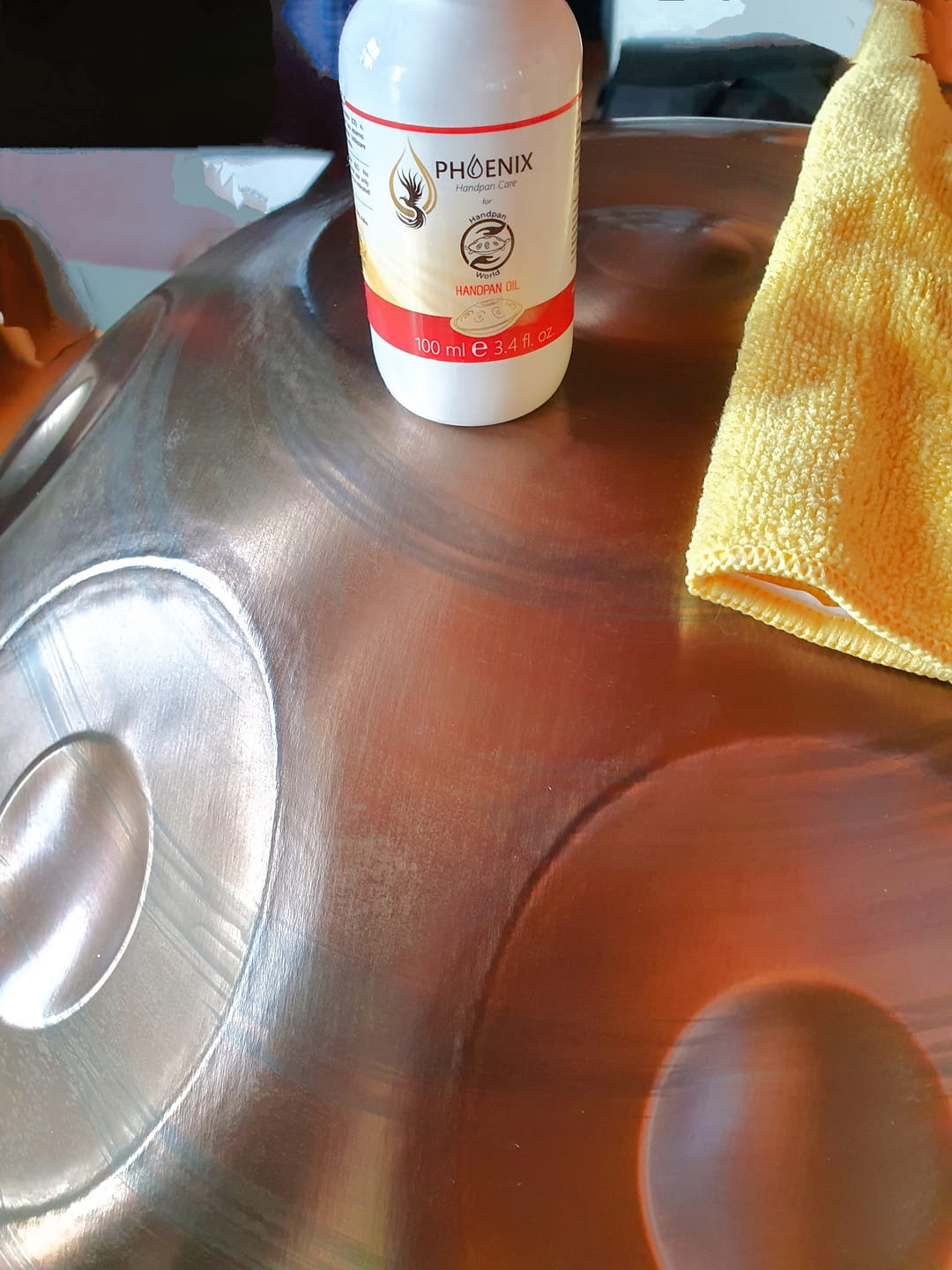 Customer photo review of Phoenix Handpan Pflege Öl