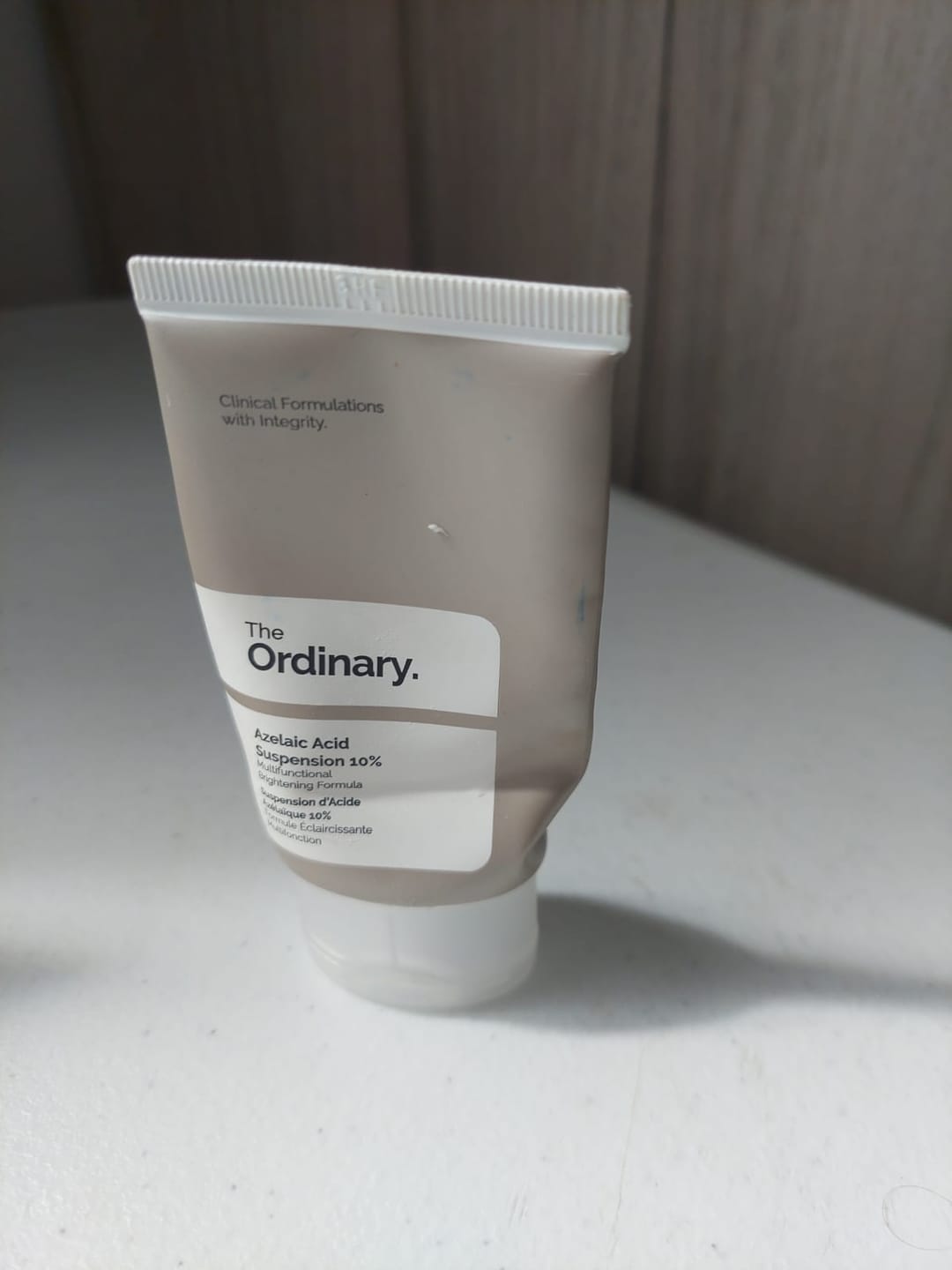 Customer photo review of Azelaic Acid 10% Suspension Brightening Cream