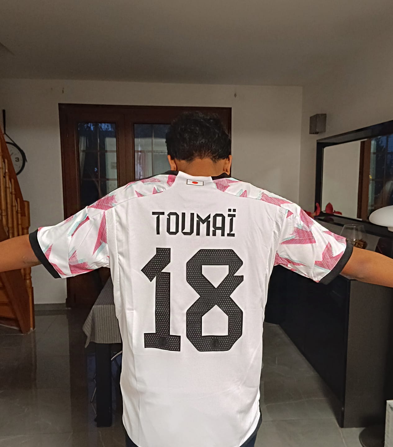 Customer photo review of MAILLOT JAPON 2022/23 - EXTERIEUR EDITION FREEDOM EREN