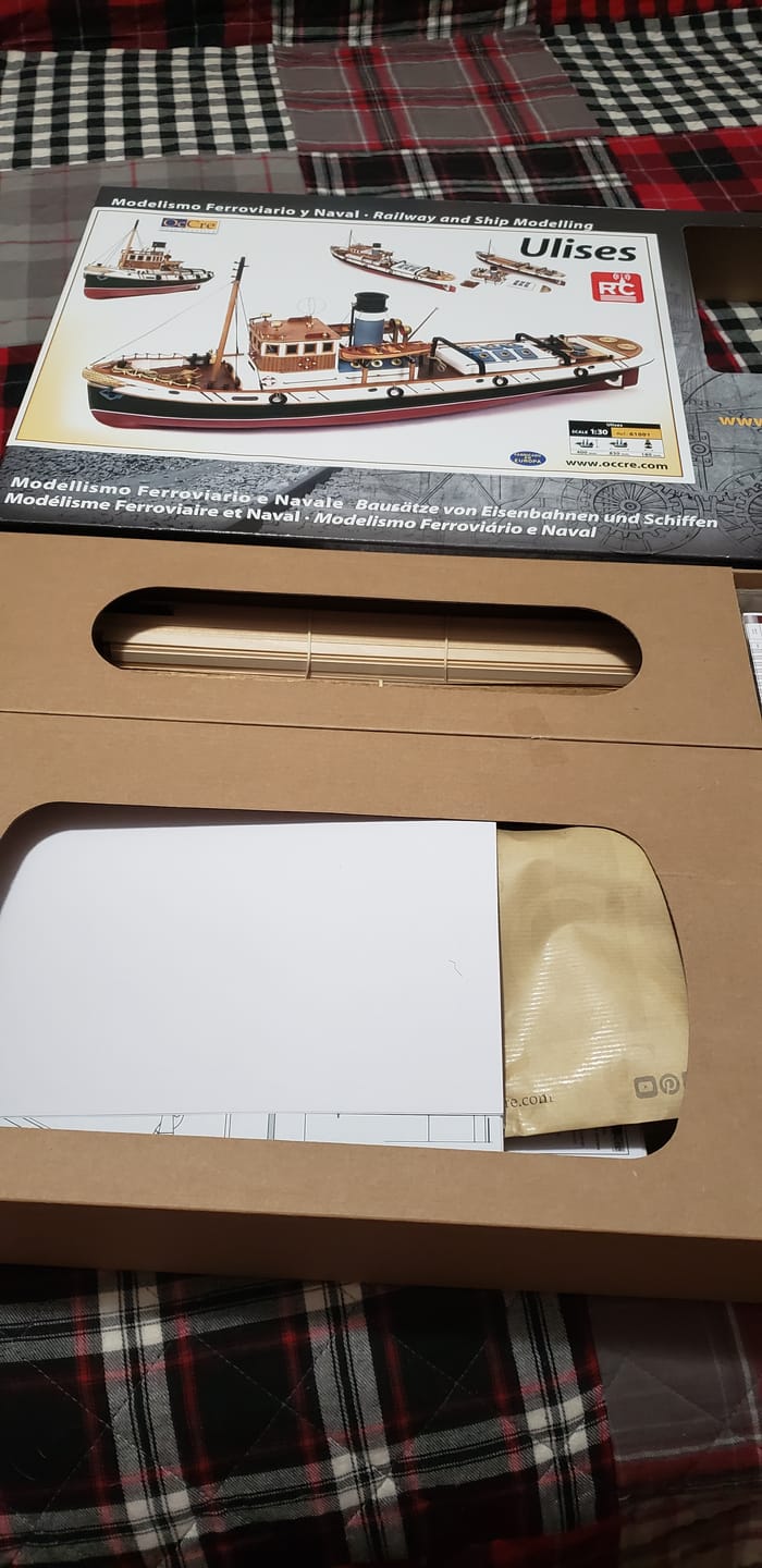 Customer photo review of Maqueta Barco Ulises RC