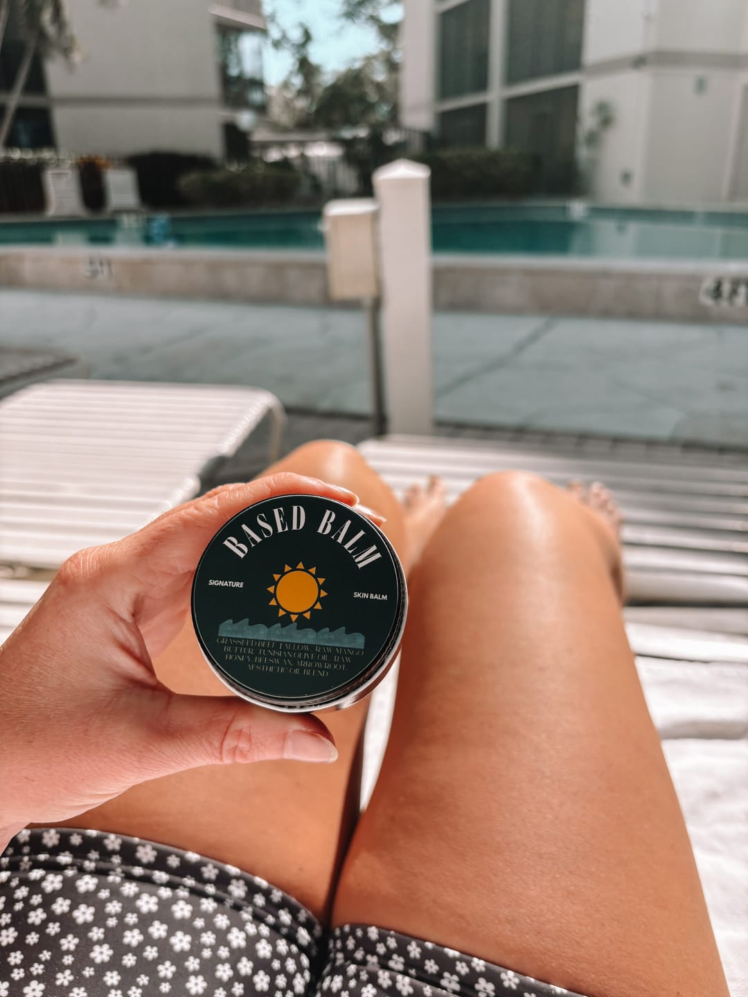 Customer photo review of Based Balm’s Signature Tallow Balm