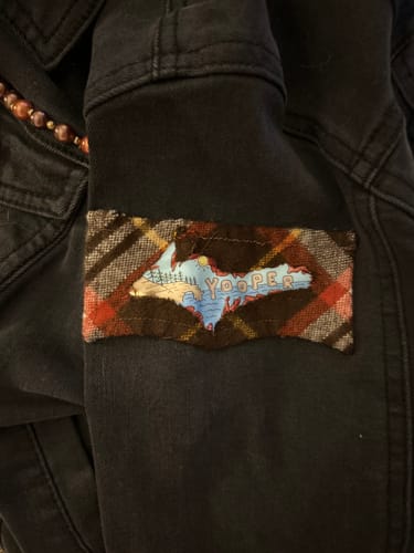 Customer photo review of Yooper sticker