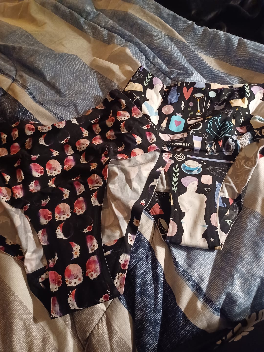 Customer photo review of Period Underwear By Spirit Nest