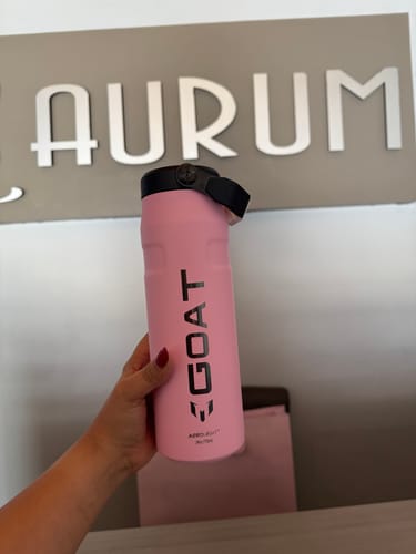 Customer photo review of Messi X Stanley 1913 Iceflow™ Flip Straw 2.0 Bottle | 709ML