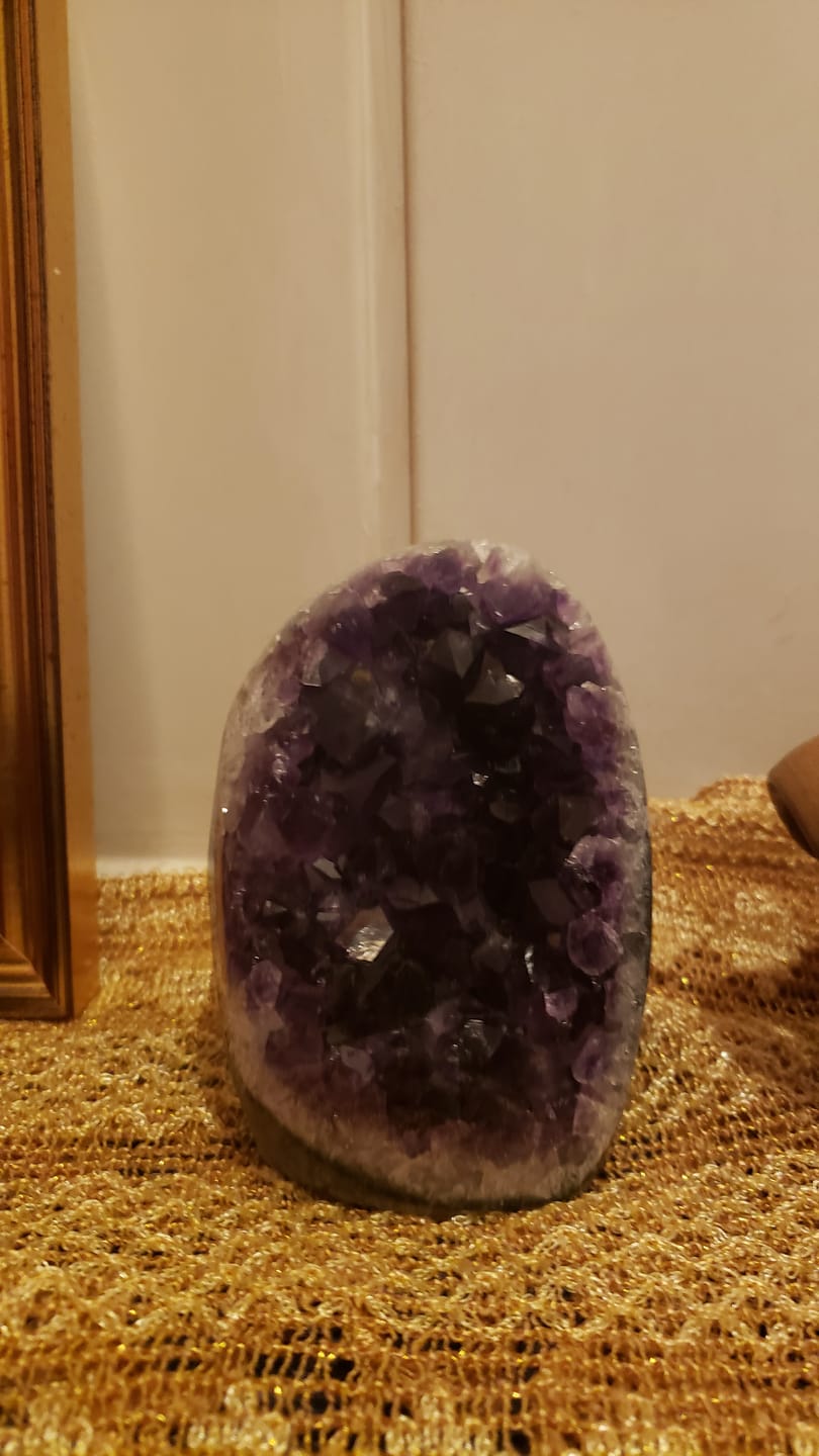 Customer photo review of Géode d'Améthyste