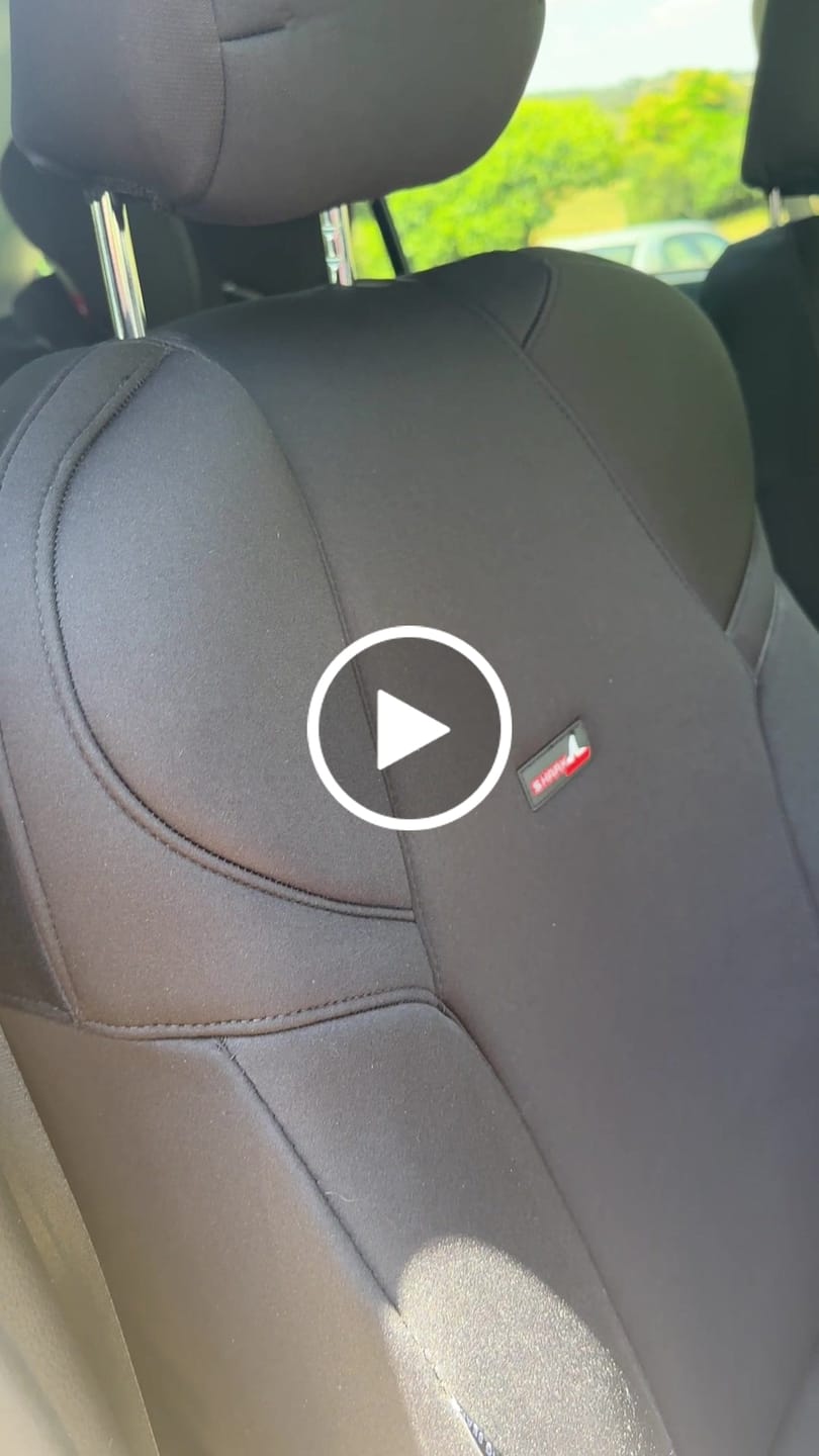 Customer video review of Sharkskin PLUS Seat Covers for Isuzu MU-X 5 Seater (06/2021-On)