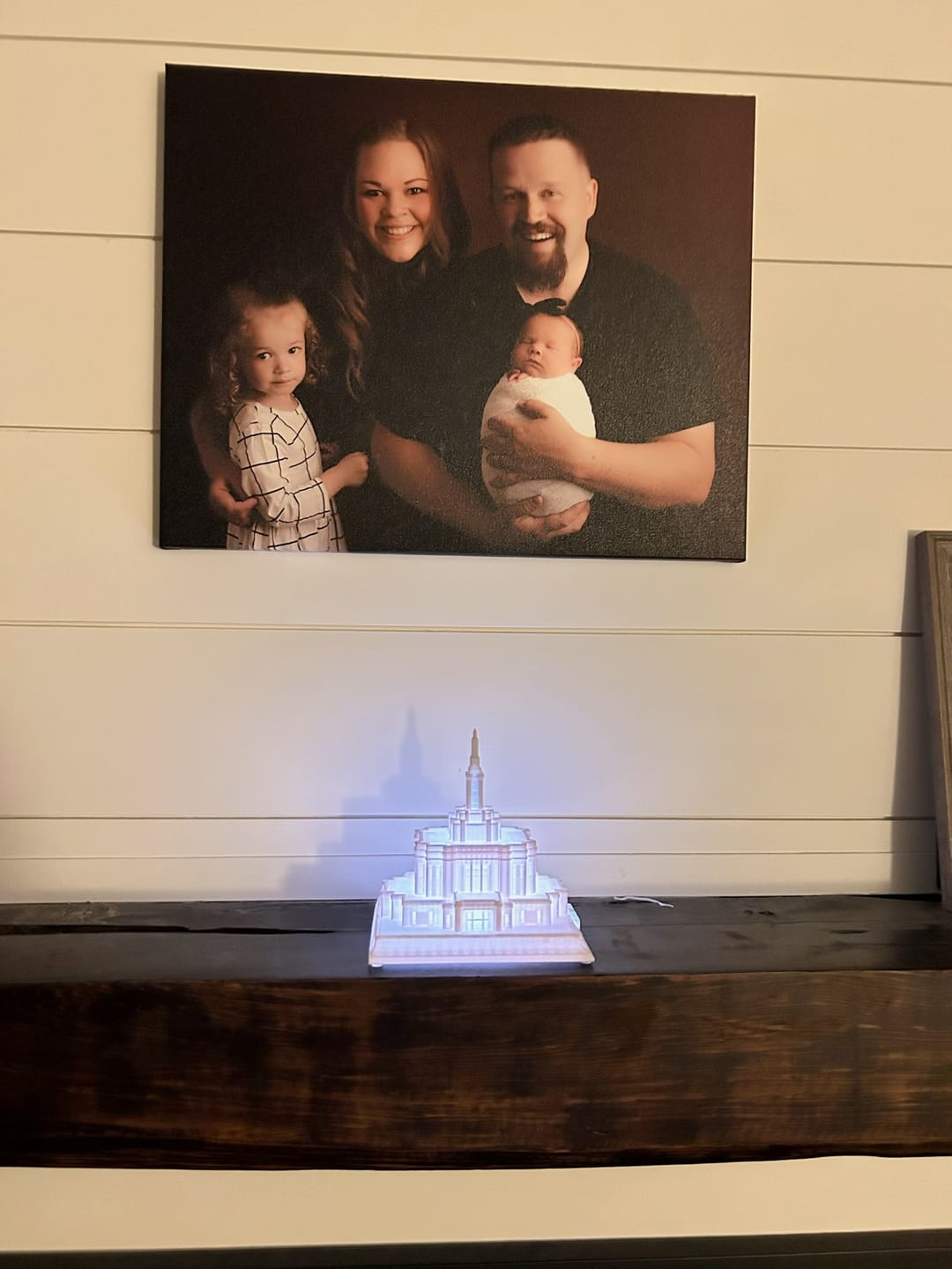 Customer photo review of Pocatello Idaho Temple Music Light