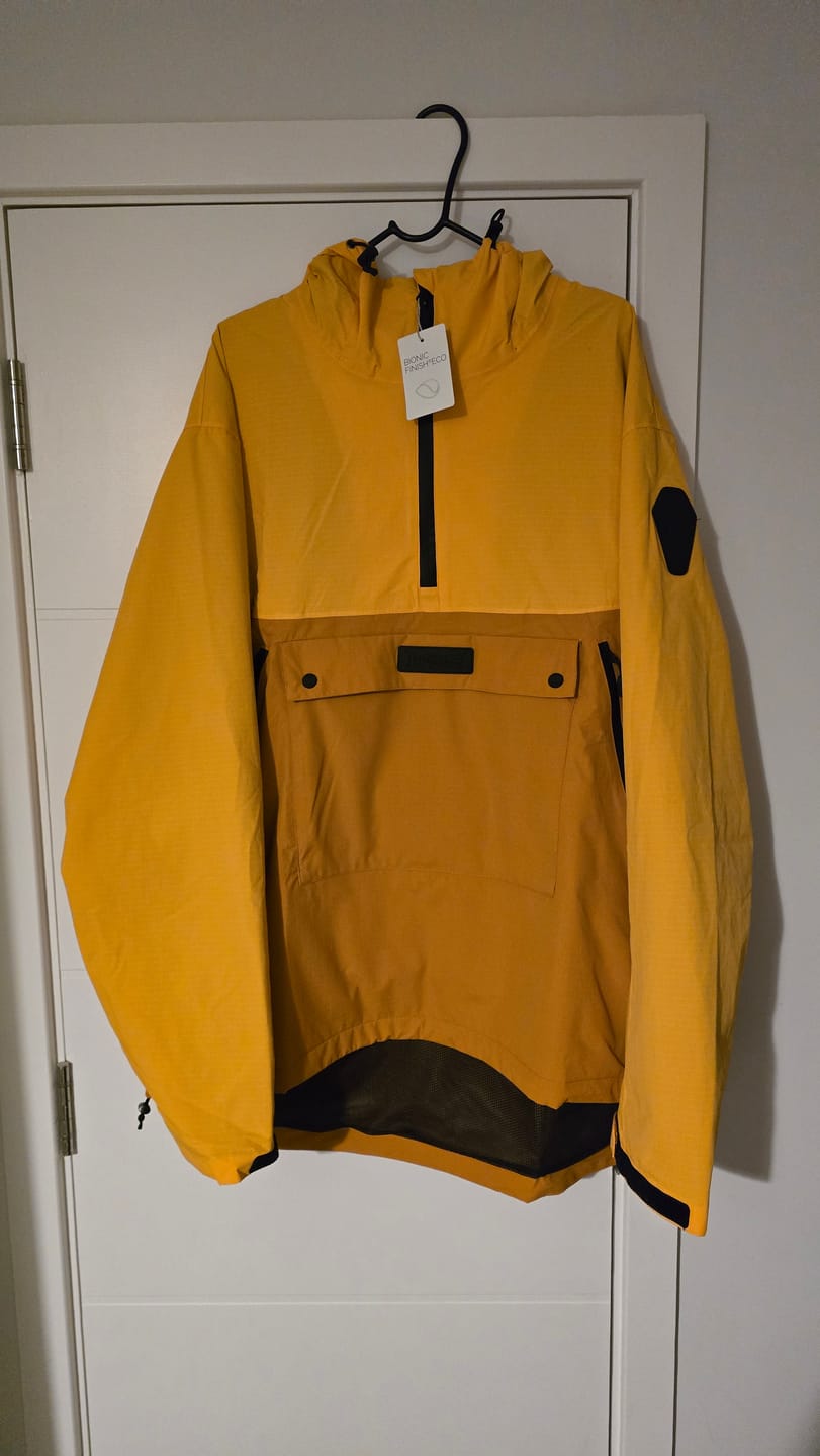 Customer photo review of Ripknot™ | Waterproof Anorak | Radiation Yella