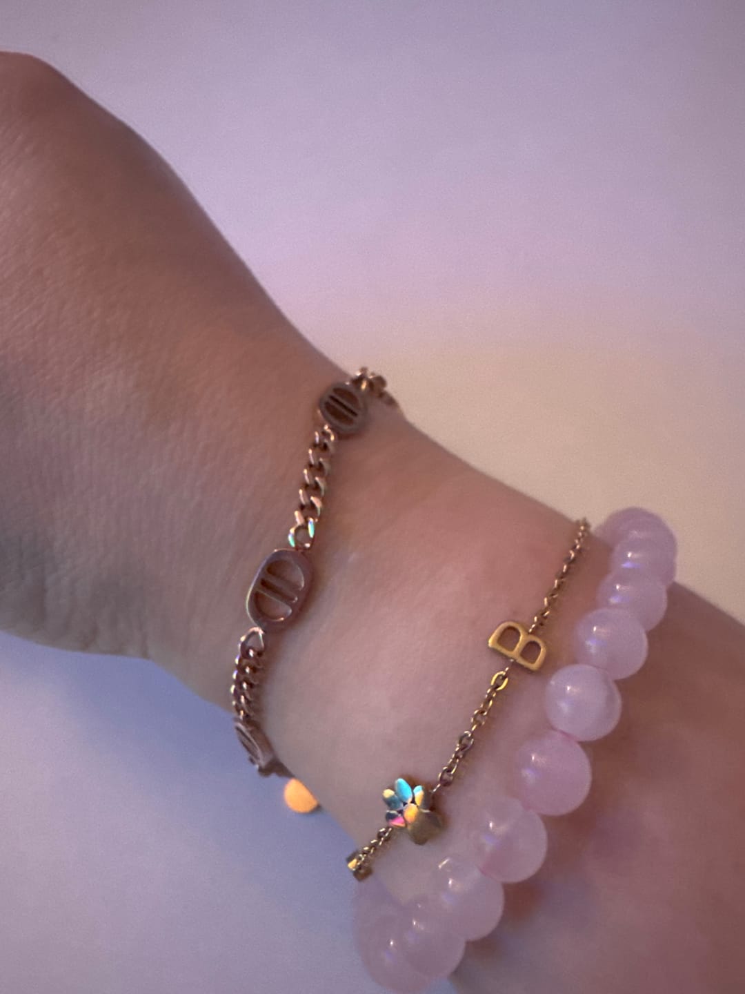 Customer photo review of Five Prestige Armband | 18K vergoldet