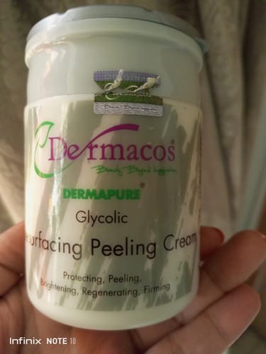 Customer photo review of Dermacos Peeling Cream 200g