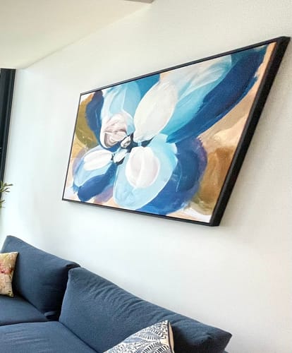 Customer photo review of Imbue | Abstract Art