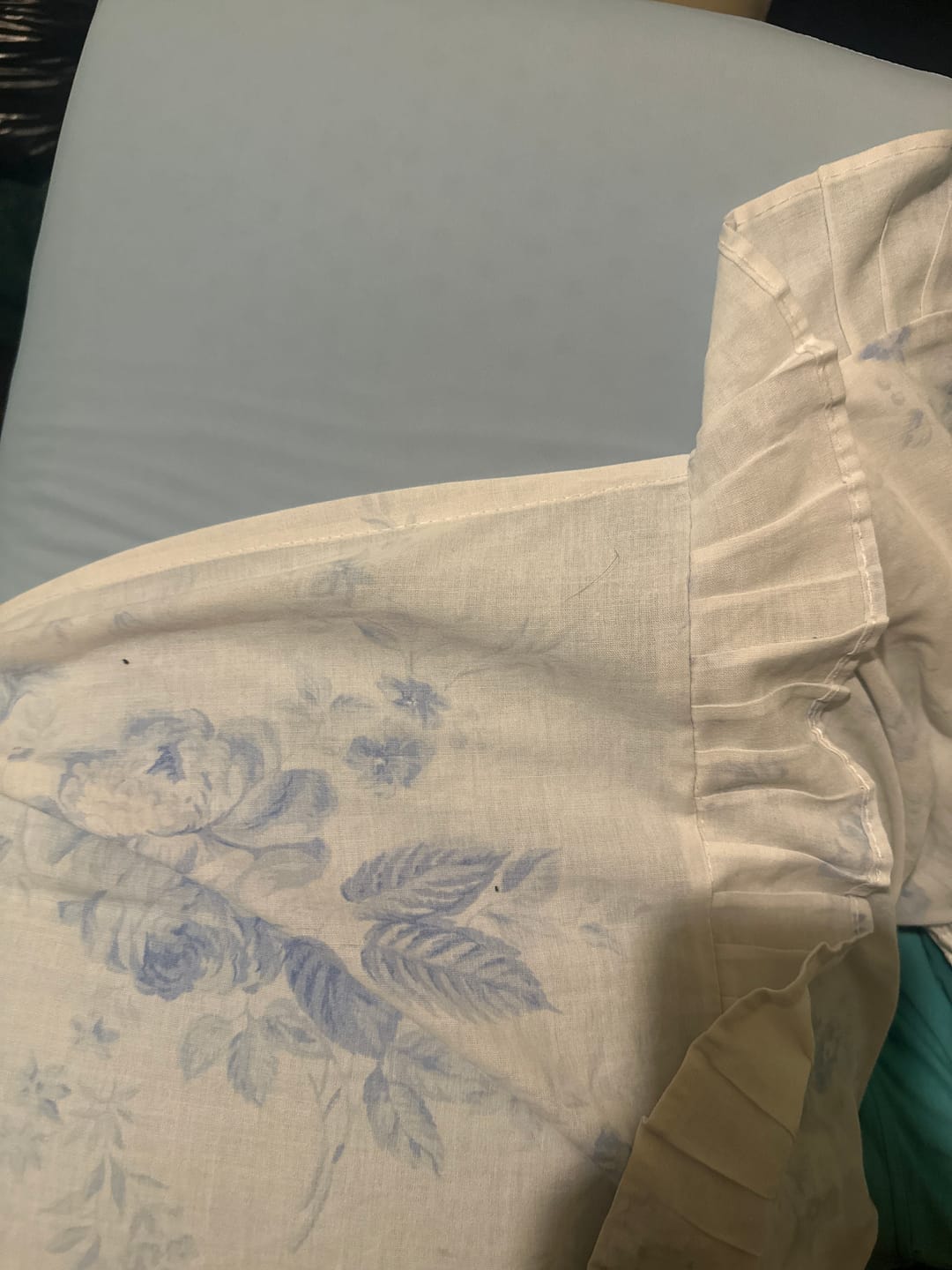 Customer photo review of Travesseiro Blue Látex
