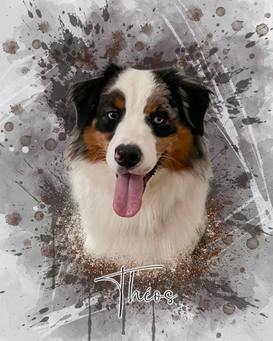 Customer photo review of Portrait Aqua Art