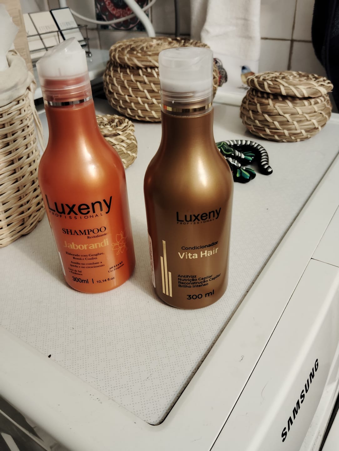 Customer photo review of Shampoo Anticaída Jaborandi 300ml