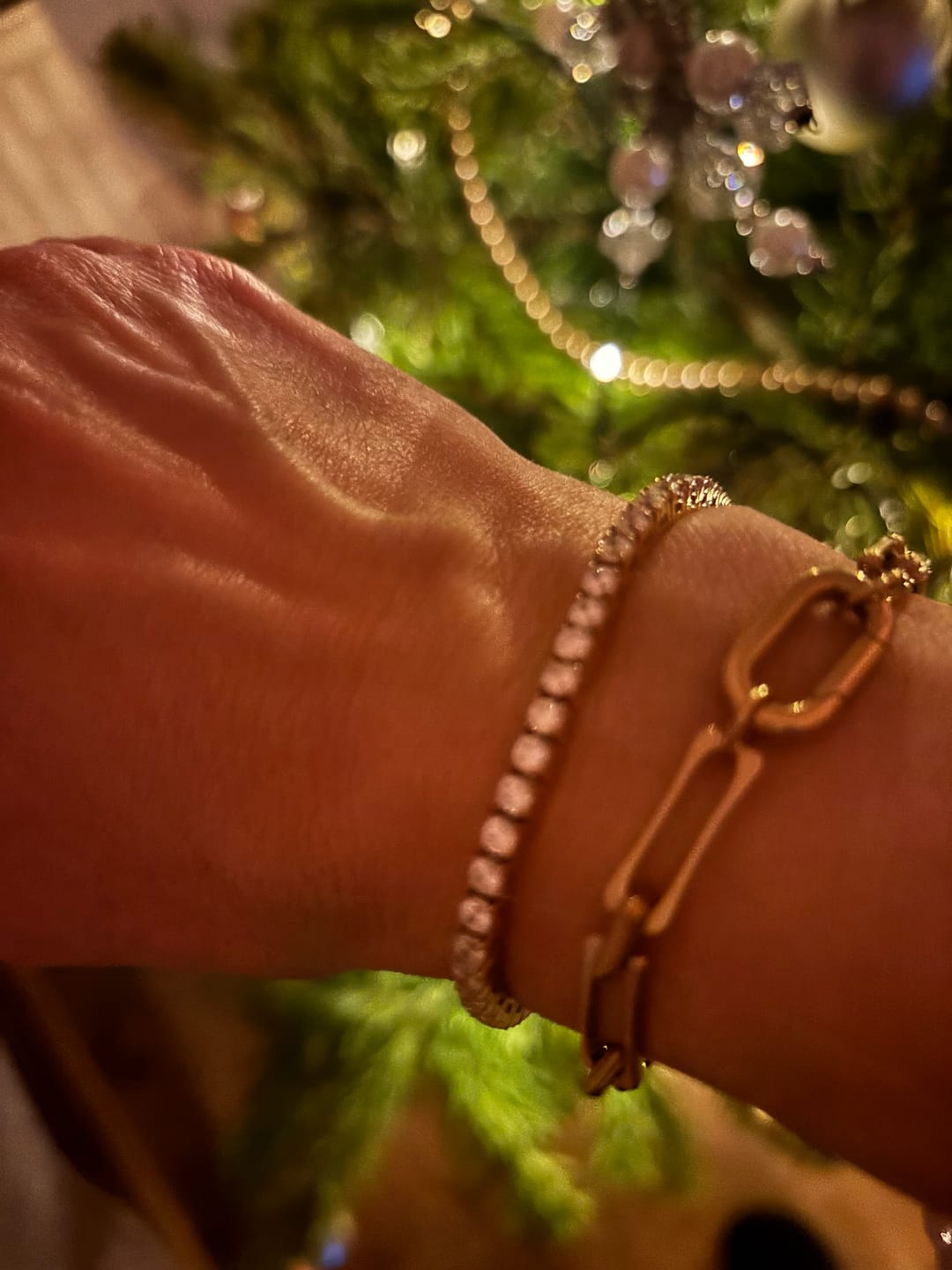 Customer photo review of The Lovers Chain Bracelet